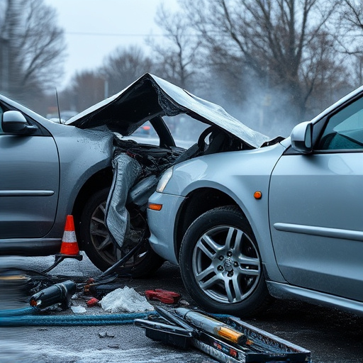 car crash damage