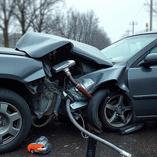car crash damage