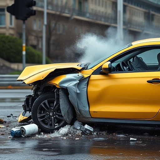 car crash damage