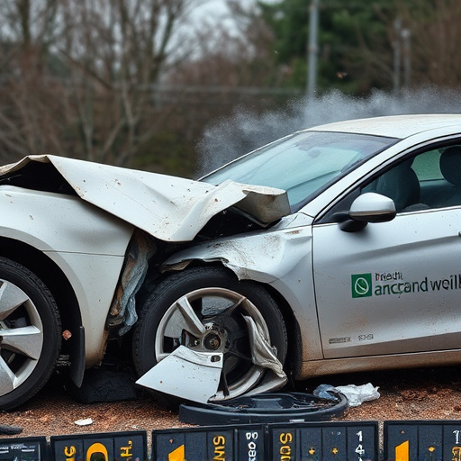 car crash damage