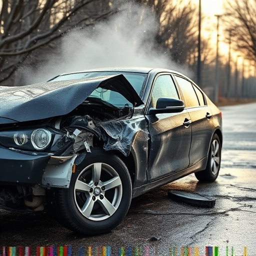 car crash damage