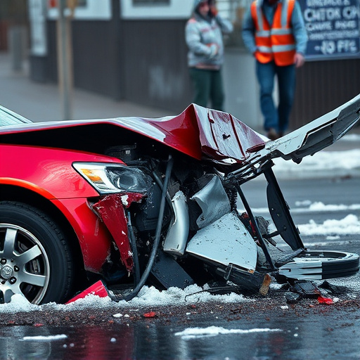 car crash damage