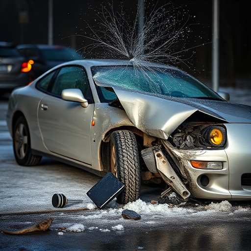 car crash damage