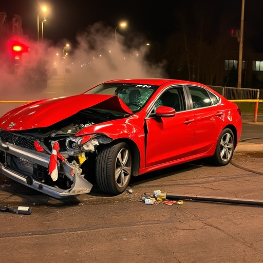 car crash damage