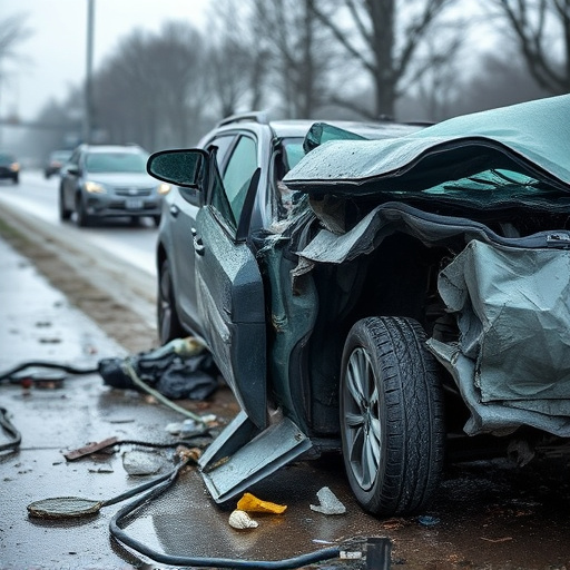 car crash damage
