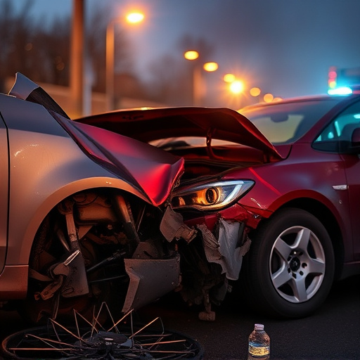 car crash damage