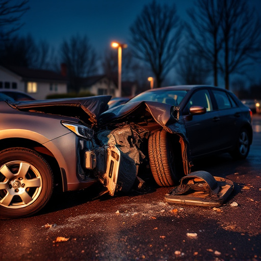 car crash damage