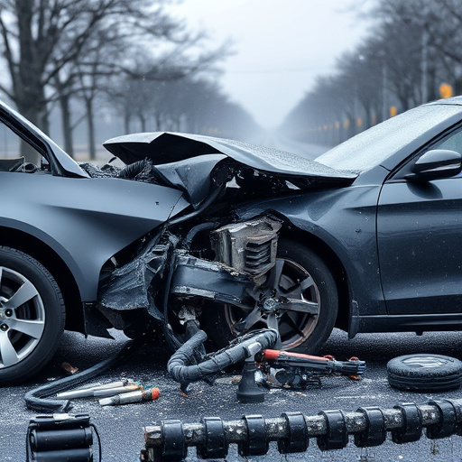 car crash damage