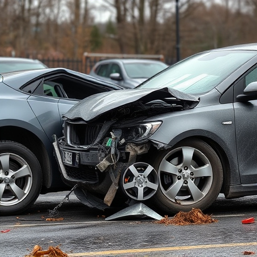 car crash damage