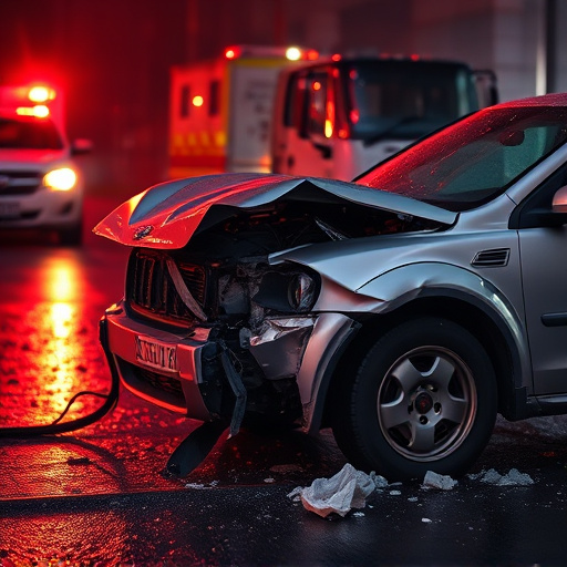 car crash damage