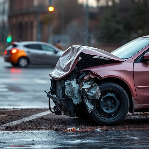 car crash damage