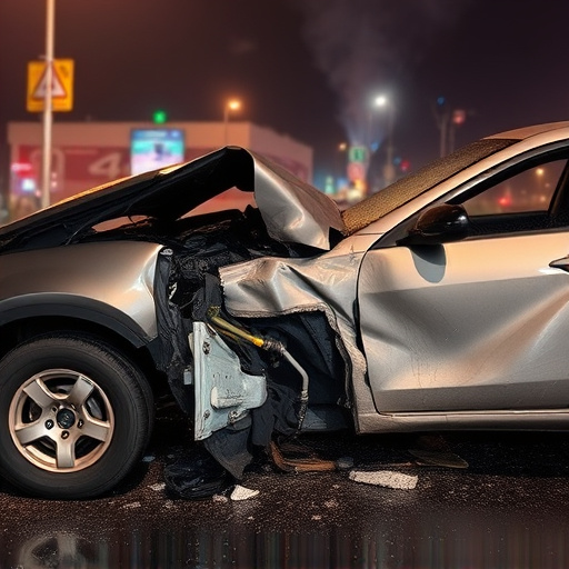 car crash damage