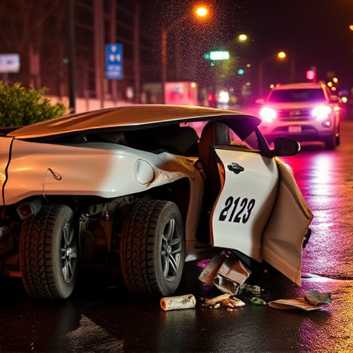 car crash damage