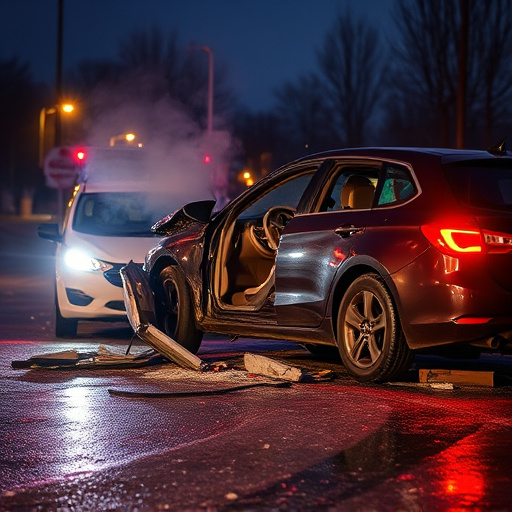 car crash damage