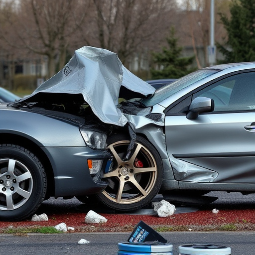 car crash damage