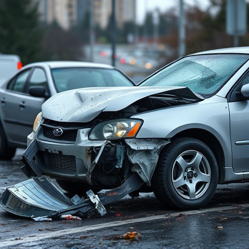 car crash damage