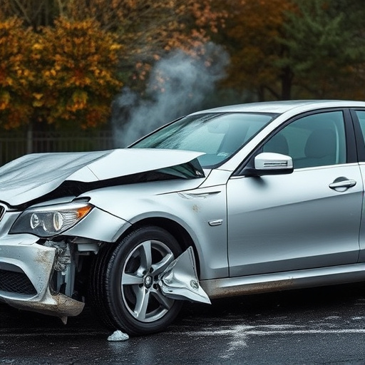car crash damage