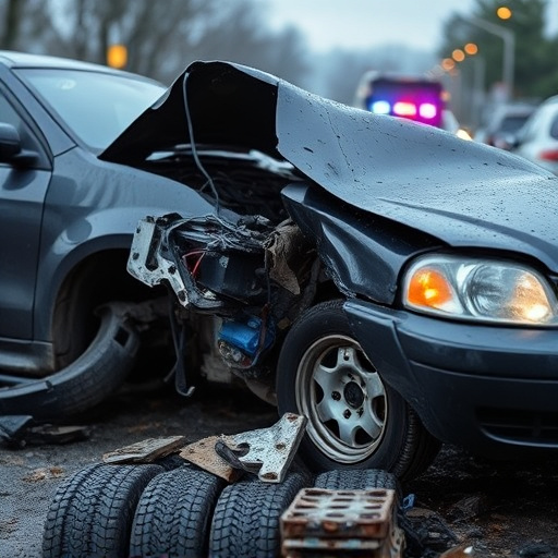 car crash damage