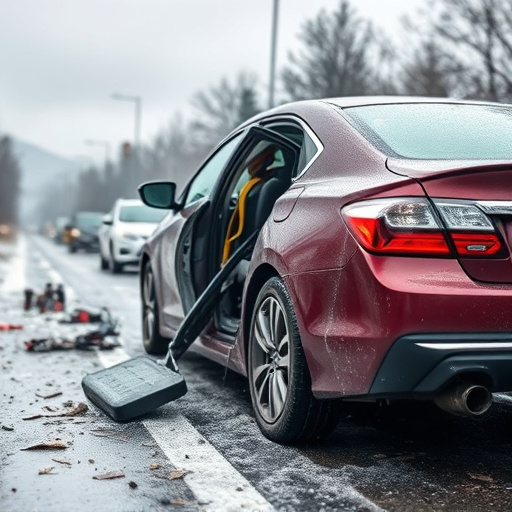 car crash damage