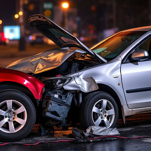 car crash damage