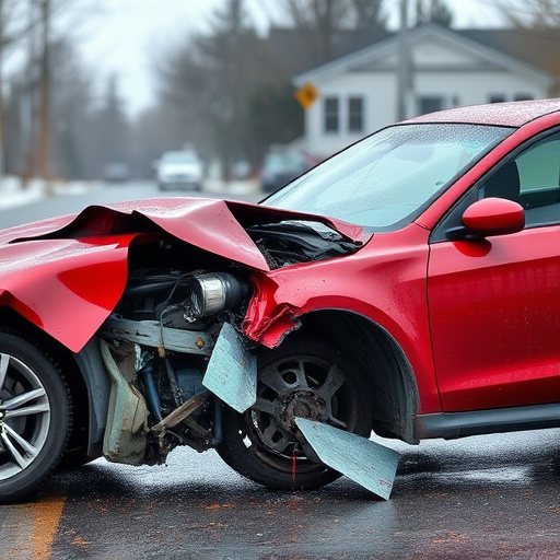 car crash damage