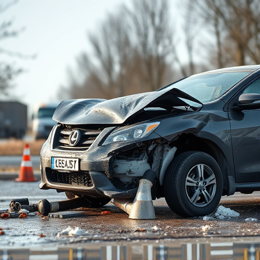 car crash damage