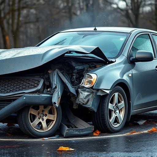 car crash damage