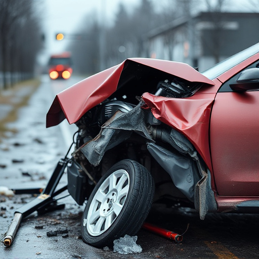 car crash damage