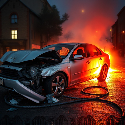 car crash damage