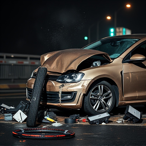 car crash damage