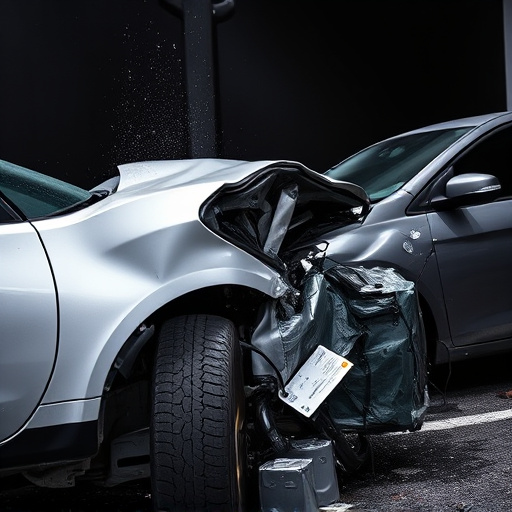 car crash damage