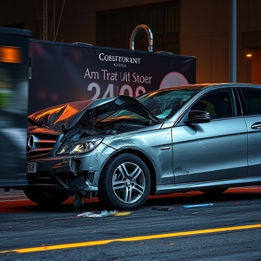 car crash damage