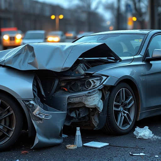 car crash damage
