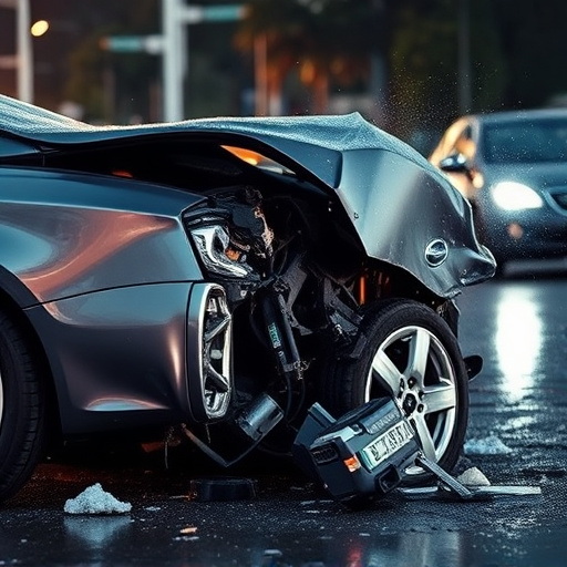 car crash damage