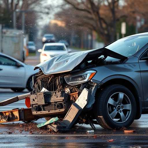 car crash damage
