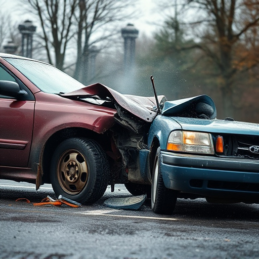 car crash damage