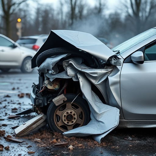 car crash damage