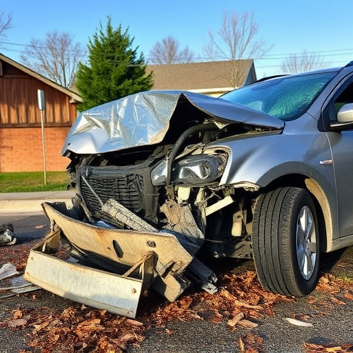 car crash damage