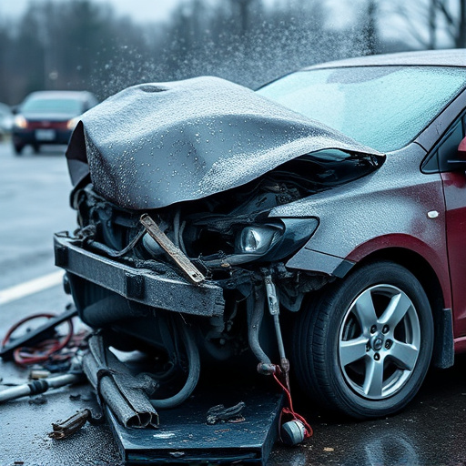 car crash damage