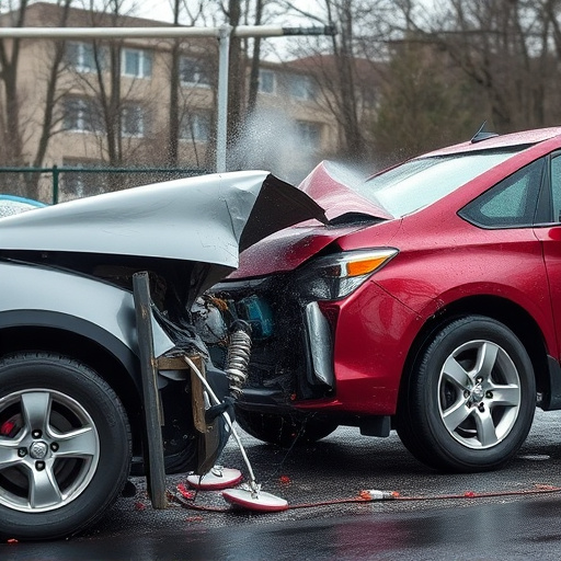 car crash damage