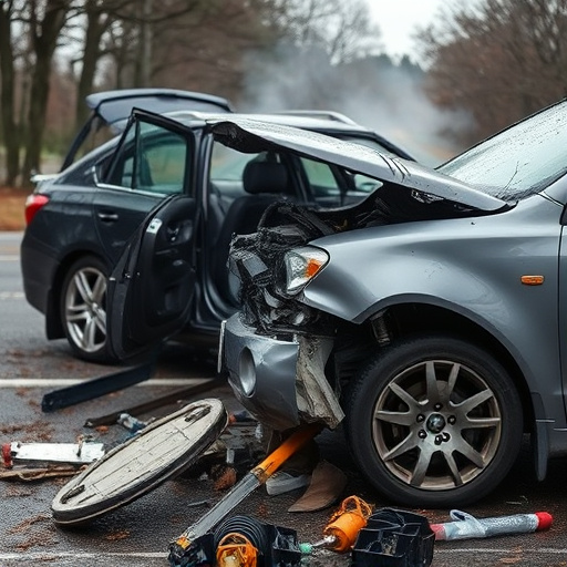 car crash damage