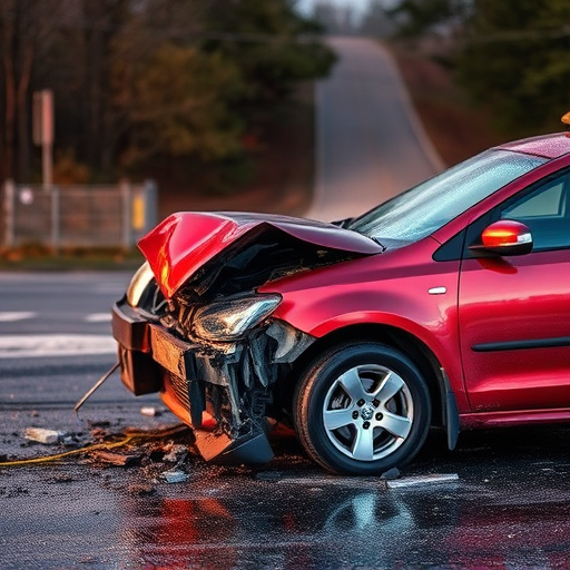 car crash damage