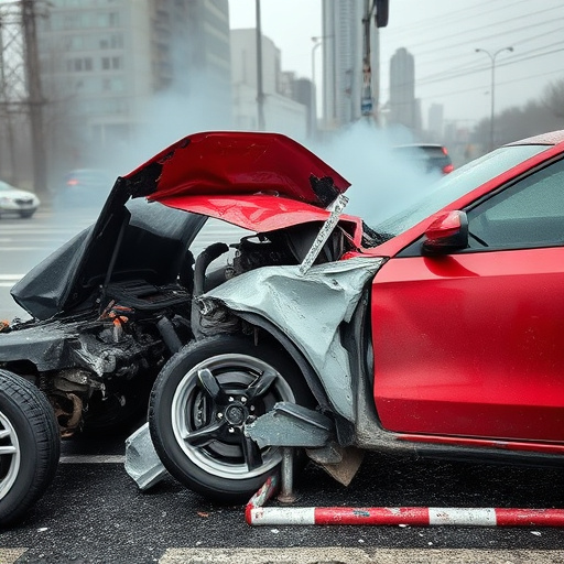 car crash damage