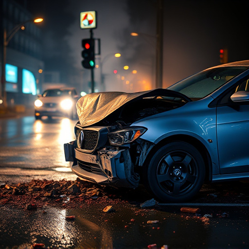 car crash damage