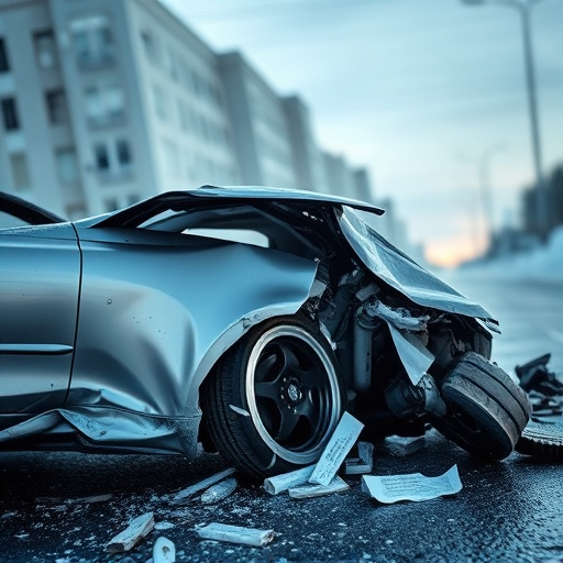 car crash damage