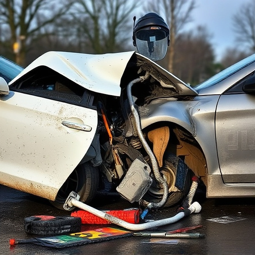 car crash damage