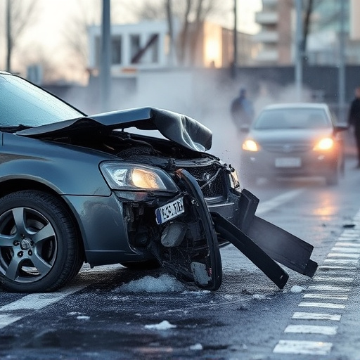 car crash damage