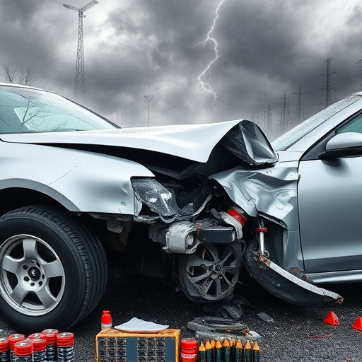 car crash damage