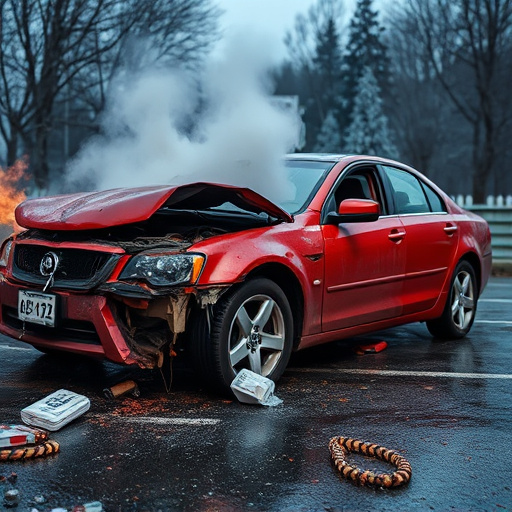 car crash damage