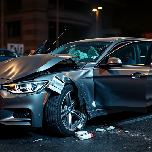 car crash damage